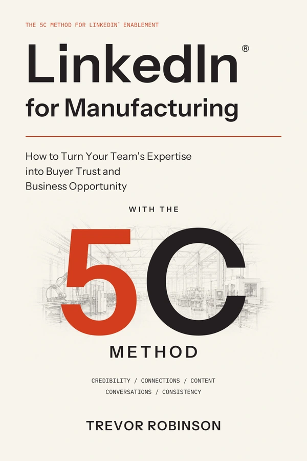 LinkedIn for Manufacturing book cover