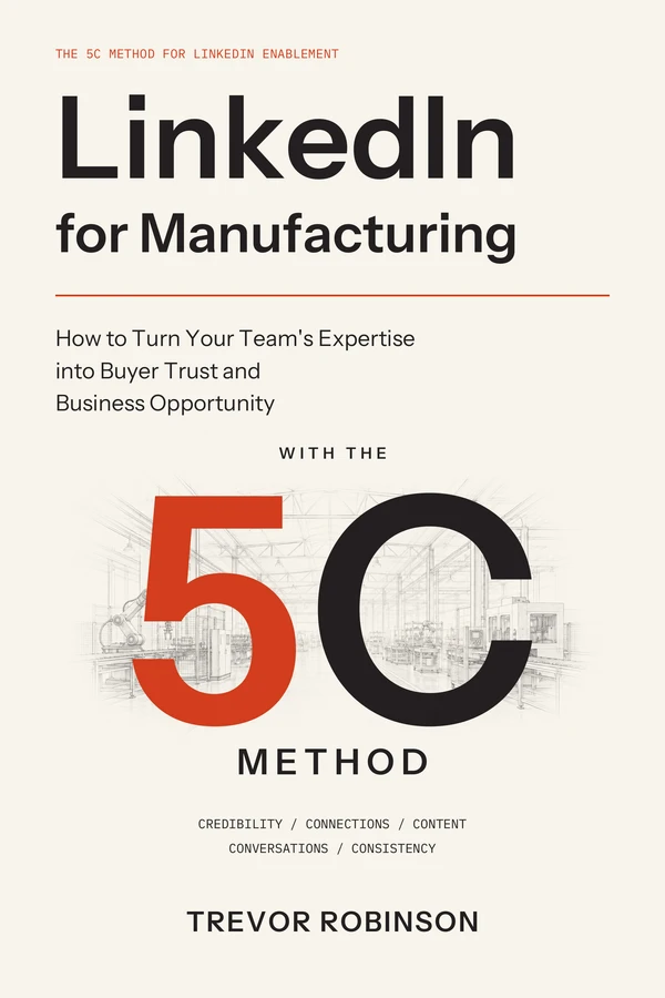 Front cover of LinkedIn for Manufacturing by Trevor Robinson